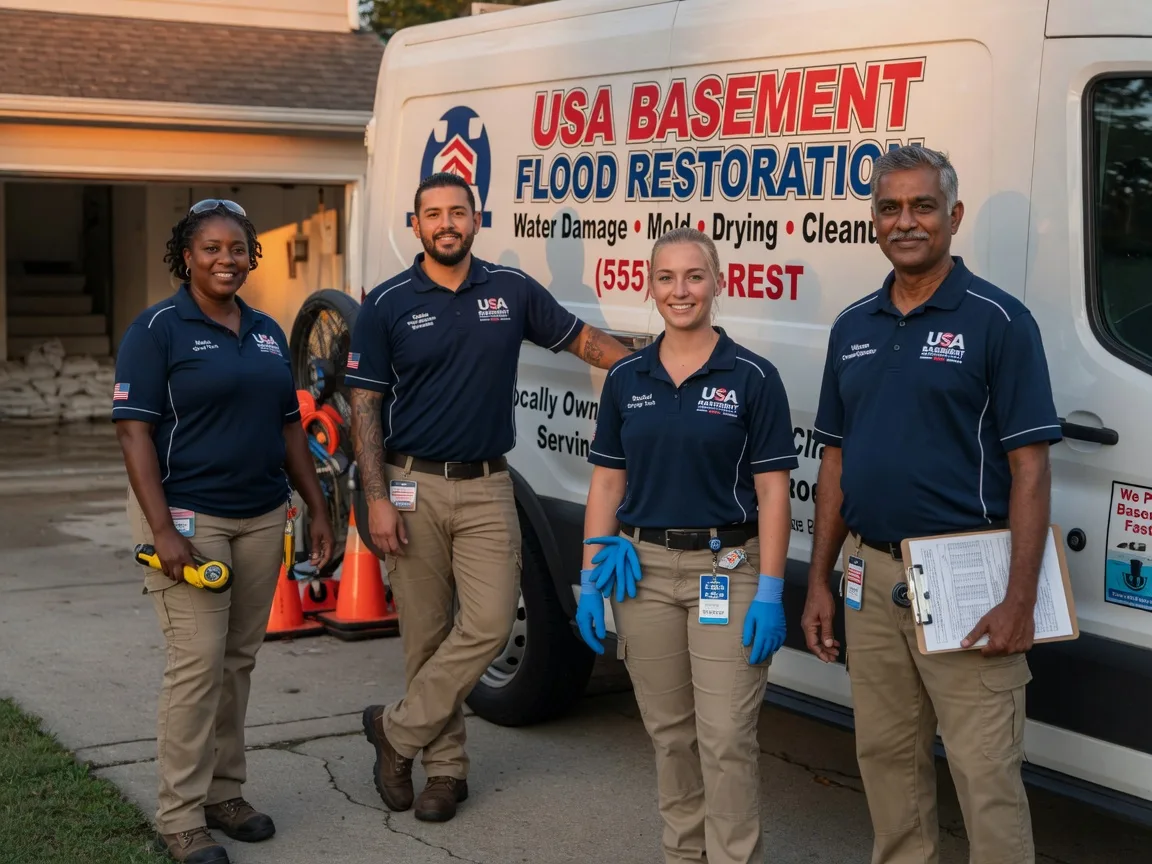 Basement Flood Cleanup company in Clarklake, MI