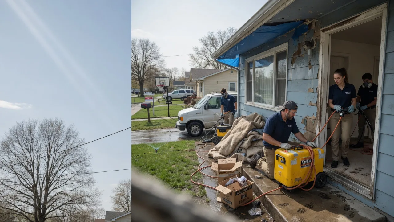 Basement Flood Cleanup in Clarklake, MI near me
